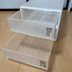 無印良品　衣装ケース　小　2個セット　の画像