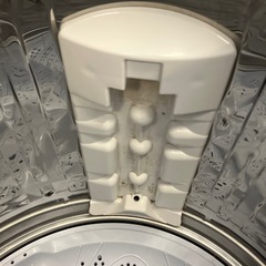 K2508-390 SHARP 洗濯機 10kg ES-GV10F-T 2021年製 毛玉取りカバー欠損 ふろ水ポンプ付き 動作確認済み キズ汚れ有りの画像