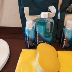 ホンダ　純正　ブライトポリマー　洗車セットと油膜取りウォッシャー液と虫がよく取れるスプレーの画像