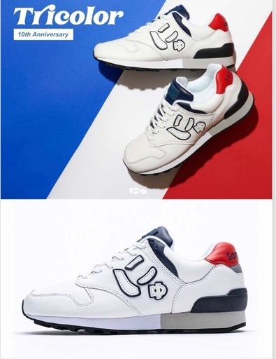 【新品未開封】にゅ～ず『トリコロール』10周年記念モデル　24.5cm