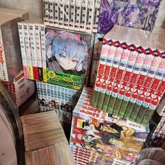 漫画本大量(銀魂、フェアリーテイル等)の画像