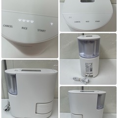 R068 ☀️ Panasonic 自動計量IH炊飯器 23年製の美品♪ SR-AX1 遠隔炊飯 全自動⭐ 動作確認済 ⭐ クリーニング済の画像