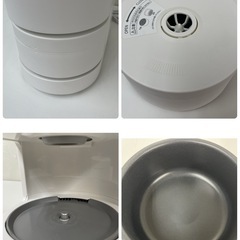 R068 ☀️ Panasonic 自動計量IH炊飯器 23年製の美品♪ SR-AX1 遠隔炊飯 全自動⭐ 動作確認済 ⭐ クリーニング済の画像
