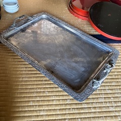 小皿、茶道具？、お盆、トレイの画像