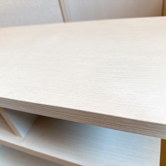 テレビ台　棚　ローボード　テレビラック　収納　白　の画像