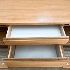 北欧　アルダー材　ナチュラルウッド150cmテレビボードの画像