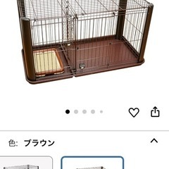 犬用ペットサークル、ペットゲージ、アドメイト (ADD. MATE) ヴィラフォートサークル ダークブラウンの画像