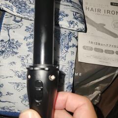 ミニヘアアイロン【キャンドゥで購入】の画像