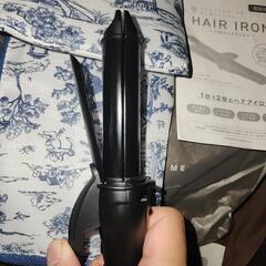 ミニヘアアイロン【キャンドゥで購入】の画像