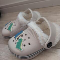 新品　ボアサンダル14cmの画像