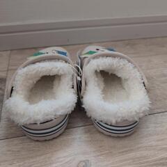 新品　ボアサンダル14cmの画像