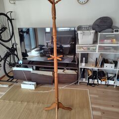 コートスタンド 高さ183cm　フック部×7本の画像