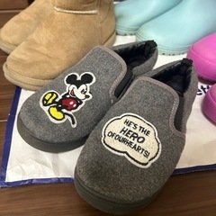 子ども用　長靴、ブーツ、シューズ4点セットの画像