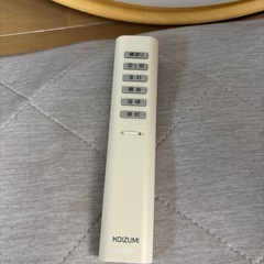 コイズミ　シーリングライト　リモコンあり　電球なしの画像