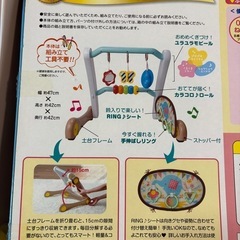 知育玩具⭐︎ジム＆ウォーカー⭐︎0歳から使えるおもちゃ⭐︎おまけ付きの画像
