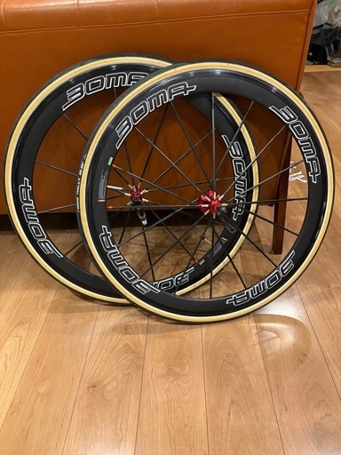 【BOMA】ボーマ TH-11CSP カーボン チューブラー 前後セット Shimano フリー11s