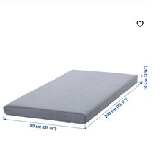 IKEA 子供用シングルベット&マットレスの画像