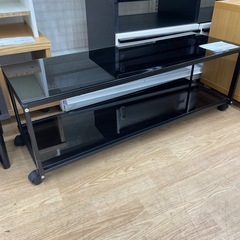 ★リユースのサカイ幸手店★SJ10269★ガラスTV台　クリーニング済み の画像