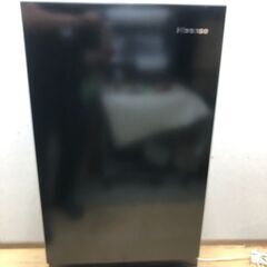2023年製 美品 中古 Hisense ハイセンス　162L コンパクトなのに大容量!!自動霜取り機能 2ドア冷蔵庫 HR-D15FB ブラック 黒  女性オーナー 【糸島市内 送料無料】250831-6の画像