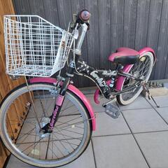 【中古】女の子用20インチ自転車の画像