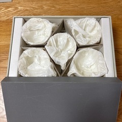 【未使用品】　桜柄　ティーセット　5客　Adam&Eveの画像