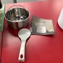 LOCABO ロカボ　炊飯ジャー　5合炊き　JM-C20E 2021年製の画像