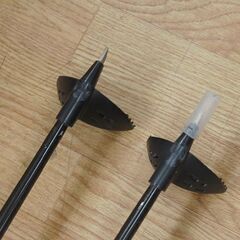 140cm KIZAKI クロスカントリー用 ポール SIL VIC ブラック キザキ シルヴィック 歩くスキー ストック 札幌市 清田区 平岡の画像