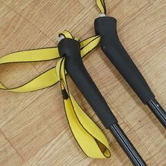 140cm KIZAKI クロスカントリー用 ポール SIL VIC ブラック キザキ シルヴィック 歩くスキー ストック 札幌市 清田区 平岡の画像