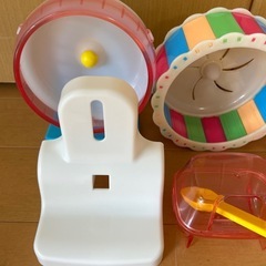 ハムスター用品いろいろの画像