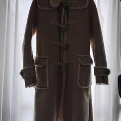 BEAMS スエード調 レディースコート ダッフルの画像