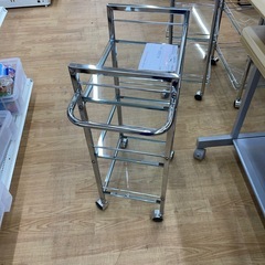 ★リユースのサカイ幸手店★SJ10275★キャスター付きキッチンワゴン　補助台　ワゴン　クリーニング済み の画像