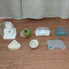 小動物用・ハムスター飼育アイテム7点セットの画像