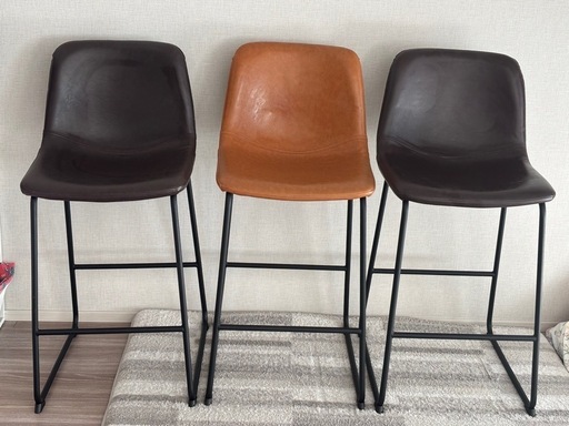 ニトリ カウンターチェア 3脚セット 10,000円