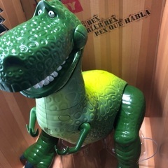 トイストーリー　レックス　リアルサイズトーキングフィギュア　短期掲載品の画像