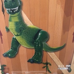 トイストーリー　レックス　リアルサイズトーキングフィギュア　短期掲載品の画像