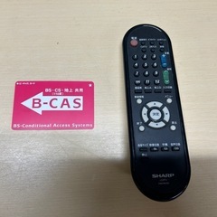 SHARP 液晶テレビ　2008年製　19インチの画像
