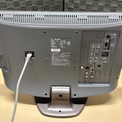 SHARP 液晶テレビ　2008年製　19インチの画像