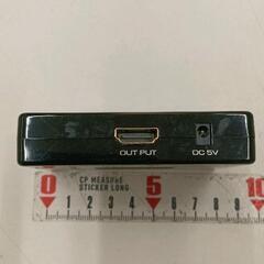 0831-101 HDMIセレクター 3in1※電源コードなし※の画像