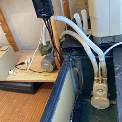 無料　120cm×30cm×45cm 水槽　45℃まで上がるヒーター　　の画像