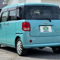 ★車検R7年11月迄★ムーヴキャンバスL SAⅡ 4WD TVナビ　バックカメラ　社外アルミ　アイドリングストップの画像