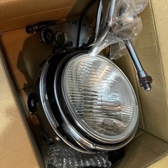 SR400  ヘッドライト　ミラーの画像