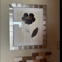 最終お値下げ　メタリック アートパネルの画像