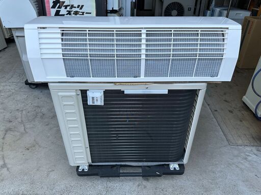 【動作保証あり】HITACHI 白くまくん 2024年 2.2kw 6畳用 冷暖房 ルームエアコン RAS-AJ22N ①【管理KR630】