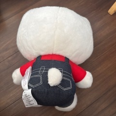 Hello Kitty ぬいぐるみ 赤いリボンの画像