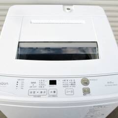 【3ヵ月保証】高年式　2022年製　AQUA　6.0㎏　洗濯機　AQW-KS6N　動作良好　3Dアクティブ洗浄　槽自動おそうじ　風乾燥　アクアの画像