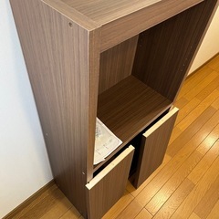  頑丈棚板がっちり本棚 高さ120cm 本棚 ブックシェルフ 書棚 ラック シェルフの画像