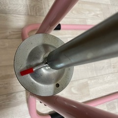 子供用鉄棒　さか上がりデキ太君　ピンクの画像