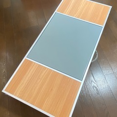 コンロ台つきBBQテーブル　イスつきの画像