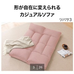 ニトリ　ソファーベッド
の画像