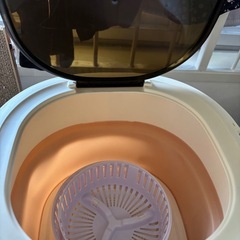 新品未使用 小型洗濯機の画像